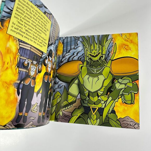 2/$6 Power Rangers Jungle Fury-Mantor Menace book adapted by Slade Stone (PB) - Picture 5 of 10